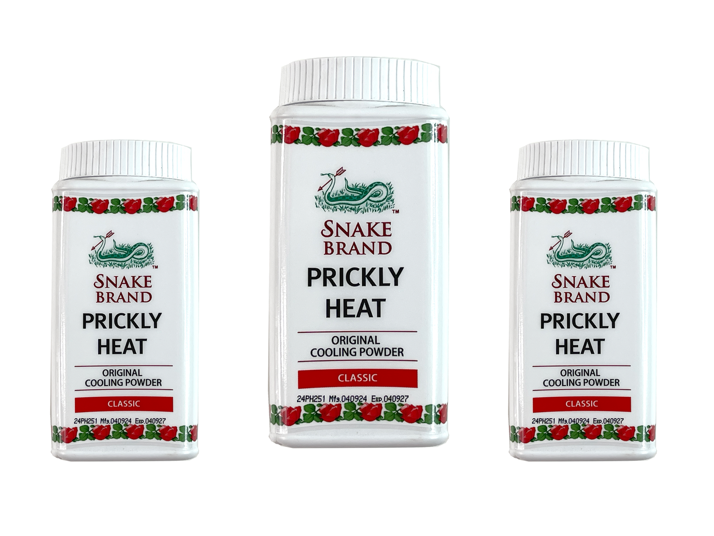 Snake Brand Cooling Prickly Heat Powder Body